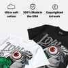Wolf Grey 5s DopeSkill T-Shirt Loyal To The Bag Graphic
