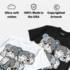 Wolf Grey 5s DopeSkill T-Shirt Stay Solid Graphic