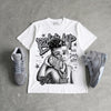 Wolf Grey 5s DopeSkill T-Shirt Boss Up Graphic