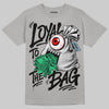 Jordan 5 Wolf Grey DopeSkill T-Shirt Loyal To The Bag Graphic Streetwear - Gravel