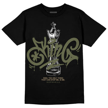 Air Max 90 Ballistic Neutral Olive DopeSkill T-Shirt King Chess Graphic Streetwear - Black