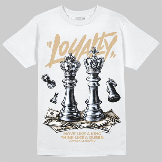 TAN Sneakers DopeSkill T-Shirt Loyalty Graphic Streetwear - White