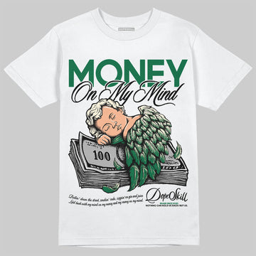 Jordan 13 GS “Pine Green” DopeSkill T-Shirt MOMM Graphic Streetwear - White