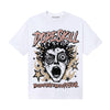 TAN Sneakers DopeSkill T-Shirt Root of Evil Graphic Streetwear - White
