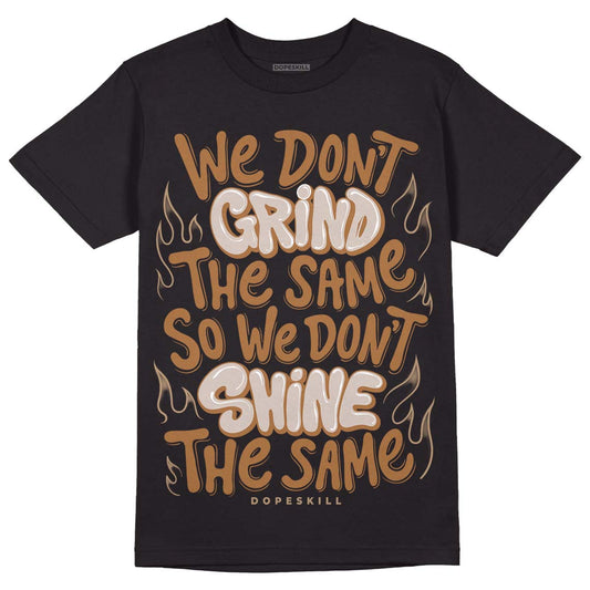 Jordan 3 Retro Palomino DopeSkill T-Shirt Grind Shine Graphic Streetwear - Black