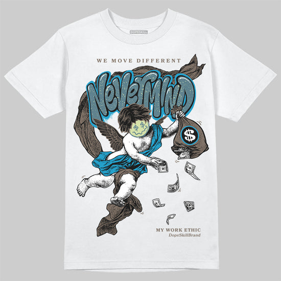 Jordan 3 GS “We Outside” DopeSkill T-Shirt Nevermind Graphic Streetwear - White