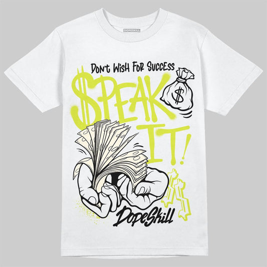 Air Max 90 x Patta Cyber and Particle Grey DopeSkill T-Shirt Speak It Graphic Streetwear - White