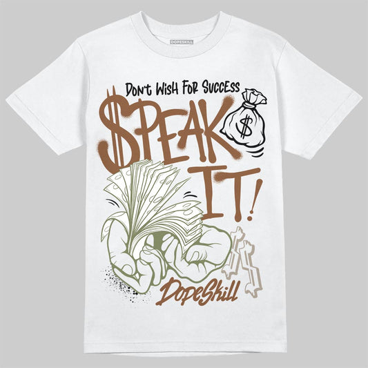 New Balance ABZORB 2010 “Pecan” DopeSkill T-Shirt Speak It Graphic Streetwear - White