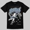 Jordan 40 “Blue Suede” DopeSkill T-Shirt Nevermind Graphic Streetwear - Black