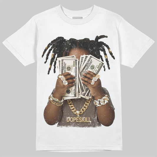 New Balance 204L Mushroom DopeSkill T-Shirt Rich Youth Graphic Streetwear - White