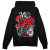 Jordan Spizike Low Bred DopeSkill Hoodie Sweatshirt No Days Off Graphic Streetwear - Black 