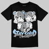 Jordan 5 Wolf Grey DopeSkill T-Shirt Stay Solid Graphic Streetwear - Black