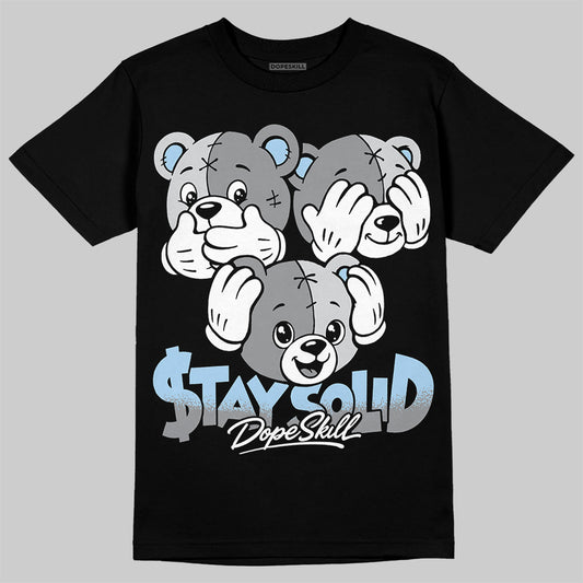 Jordan 5 Wolf Grey DopeSkill T-Shirt Stay Solid Graphic Streetwear - Black
