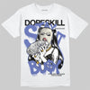 Air Max 90 x Patta Sapphire and Particle Grey DopeSkill T-Shirt Stay It Busy Graphic Streetwear - White