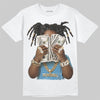 Air Max 95 OG Blue Spark DopeSkill T-Shirt Rich Youth Graphic Streetwear -= White