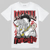 Adidas Samba OG ‘Talchum Pack ‑ Scarlet’ DopeSkill T-Shirt Sorry I've Been Trappin Graphic Streetwear - WHite 