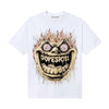 TAN Sneakers DopeSkill T-Shirt Hellfire Graphic Streetwear - White