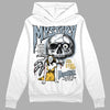 Jordan 13 “Blue Grey” DopeSkill Hoodie Sweatshirt Mystery Ghostly Grasp Graphic Streetwear - White 