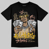 TAN Sneakers DopeSkill T-Shirt All Hustle No Luck Graphic Streetwear - black