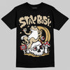 Jordan 4 Retro “Pizza” DopeSkill T-Shirt Stay Busy Graphic Streetwear - Black