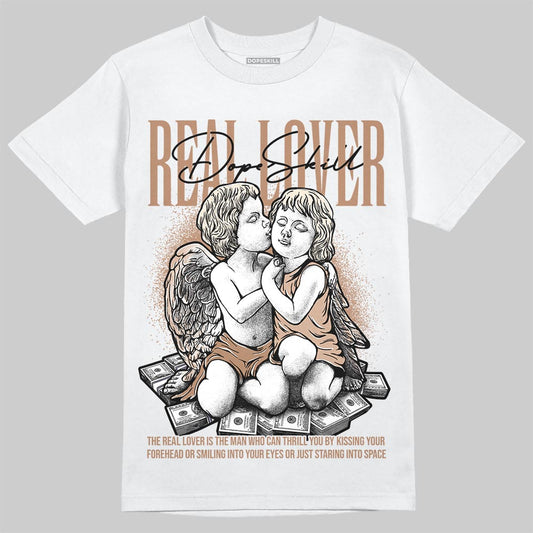 Jordan 4 Retro Cozy Girl DopeSkill T-Shirt Real Lover Graphic Streetwear - White