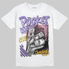 Jordan 11 "Mojave" DopeSkill T-Shirt Pocket Change Graphic Streetwear - White 