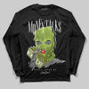 Jordan 13 Retro Bright Cactus DopeSkill Long Sleeve T-Shirt Money Talks Graphic Streetwear - Black