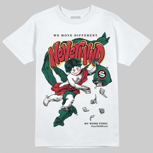 Jordan 3 Mexico 'El Vuelo' DopeSkill T-Shirt Nevermind Graphic Streetwear - White