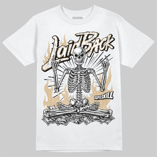 TAN Sneakers DopeSkill T-Shirt Laid Back Graphic Streetwear - White