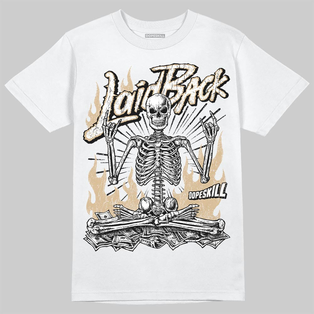 TAN Sneakers DopeSkill T-Shirt Laid Back Graphic Streetwear - White
