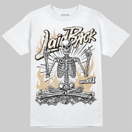 TAN Sneakers DopeSkill T-Shirt Laid Back Graphic Streetwear - White