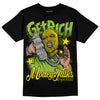 SB Dunk Low Chlorophyll DopeSkill T-Shirt Get Rich Graphic Streetwear - Black