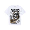TAN Sneakers DopeSkill T-Shirt Jealousy Graphic Streetwear - White
