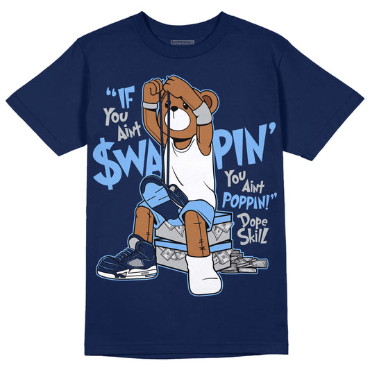 Jordan 5 Midnight Navy DopeSkill Navy T-Shirt If You Aint Graphic Streetwear