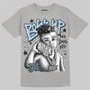 Jordan 5 Wolf Grey DopeSkill T-Shirt Boss Up Graphic Streetwear - Gravel