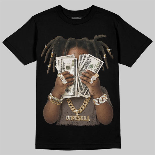 New Balance 204L Mushroom DopeSkill T-Shirt Rich Youth Graphic Streetwear - Black