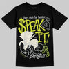 Air Max 90 x Patta Cyber and Particle Grey DopeSkill T-Shirt Speak It Graphic Streetwear - black