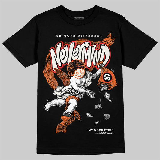 Jordan 1 Retro High OG Shattered Backboard (2025) DopeSkill T-Shirt Nevermind Graphic Streetwear - black
