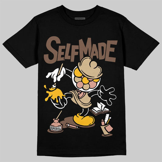 TAN Sneakers DopeSkill T-Shirt Self Made Graphic Streetwear - Black