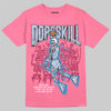 Jordan 3 GS “Cobalt Bliss” DopeSkill T-Shirt Thunder Dunk Graphic Streetwear - Safety Pink