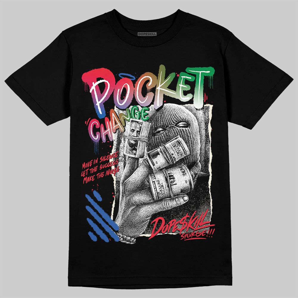 Jordan 11 City Pack “285” Atlanta DopeSkill T-Shirt Pocket Change Graphic Streetwear - Black