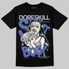 Air Max 90 x Patta Sapphire and Particle Grey DopeSkill T-Shirt Stay It Busy Graphic Streetwear - Black