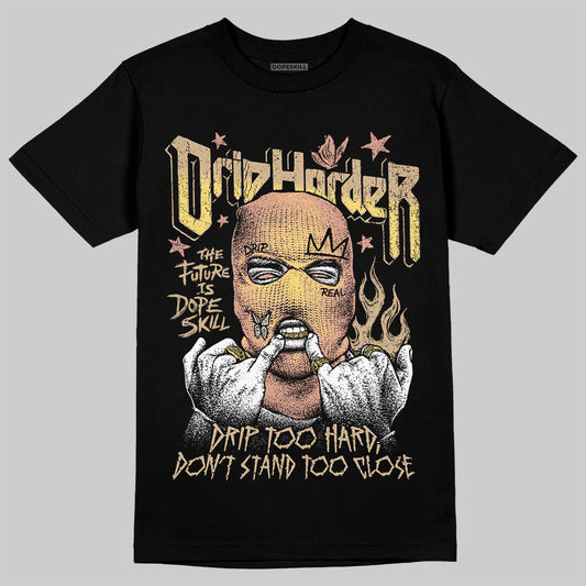 TAN Sneakers DopeSkill T-Shirt Drip Harder Graphic Streetwear - Black