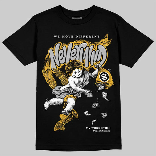 Jordan 5 'Tokyo' DopeSkill T-Shirt Nevermind Graphic Streetwear - Black