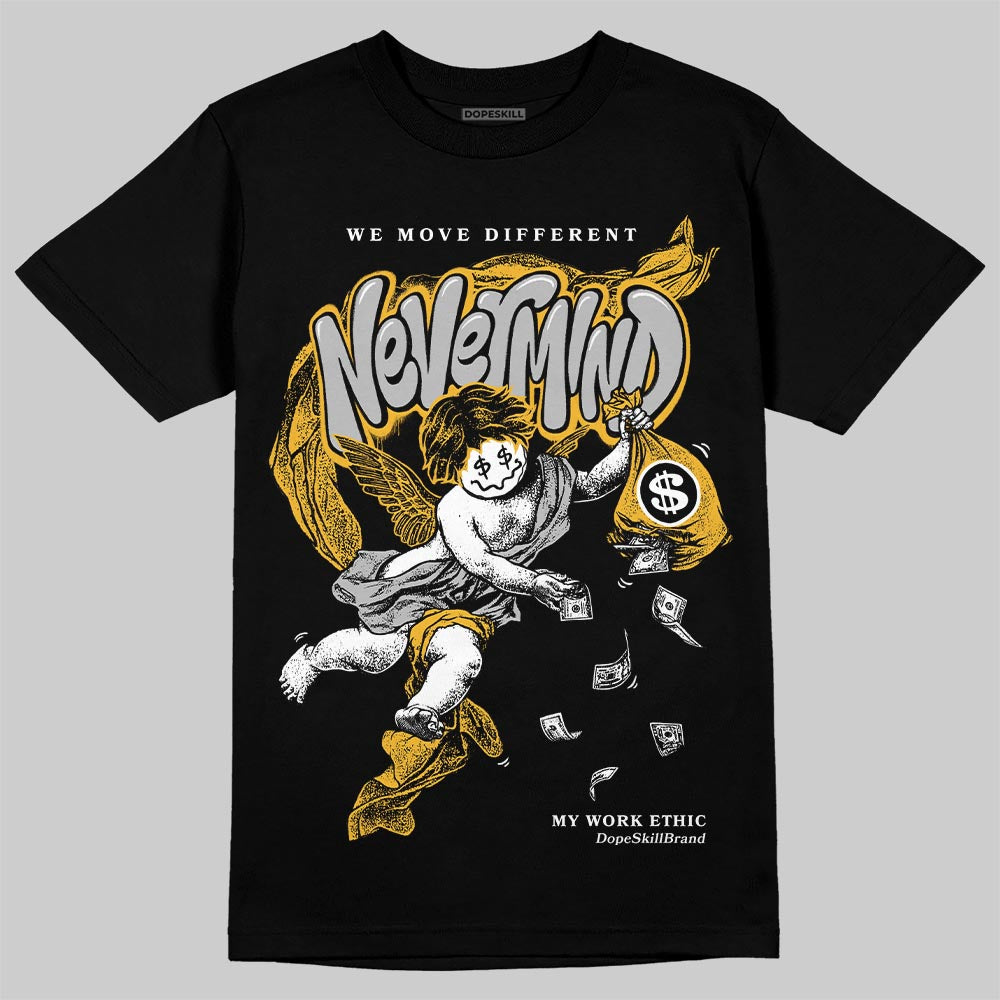 Jordan 5 'Tokyo' DopeSkill T-Shirt Nevermind Graphic Streetwear - Black