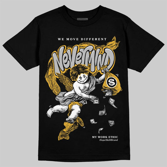 Jordan 5 'Tokyo' DopeSkill T-Shirt Nevermind Graphic Streetwear - Black