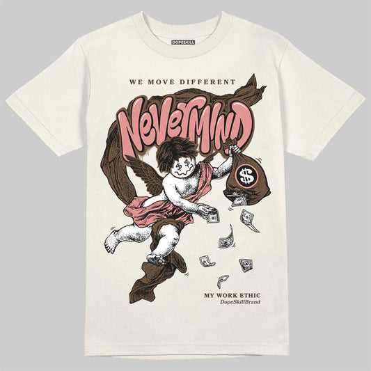 Jordan 1 High OG “Baroque Brown” DopeSkill T-Shirt Nevermind Graphic Streetwear - Sand