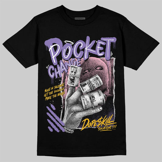 Jordan 11 "Mojave" DopeSkill T-Shirt Pocket Change Graphic Streetwear - black