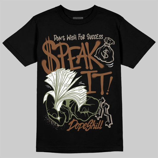 New Balance ABZORB 2010 “Pecan” DopeSkill T-Shirt Speak It Graphic Streetwear - Black