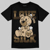 TAN Sneakers DopeSkill T-Shirt Love Sick Graphic Streetwear - Black